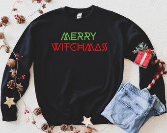 merry witchmas sweater