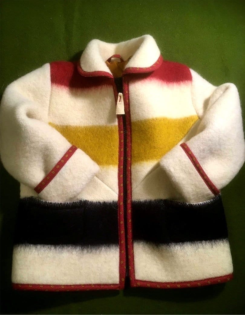50´s Hudson´s bay bakankets coat