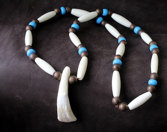 BUFFALO TOOTH NECKLACE