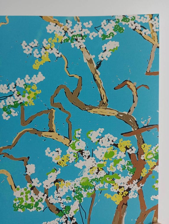 David Hockney Original Exhibition Poster A Year in Normandie