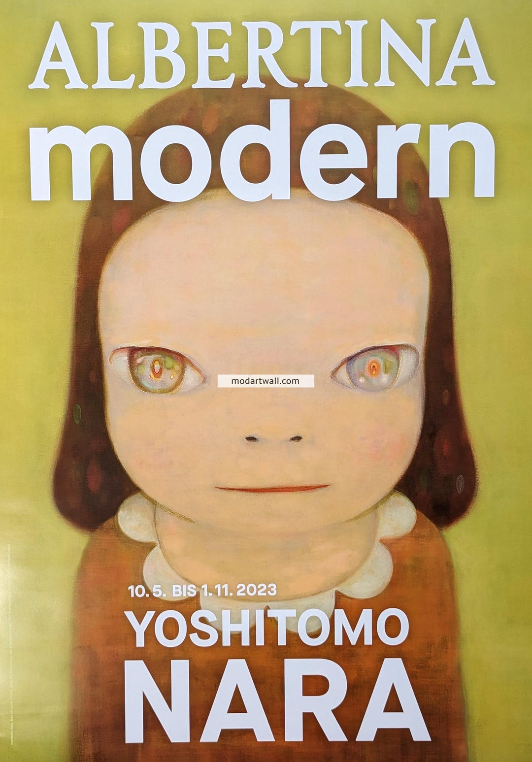 Yoshitomo Nara Original Exhibition Poster - Etsy