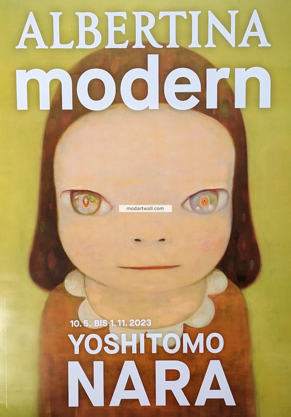 Yoshitomo Nara Original Exhibition Poster - Etsy