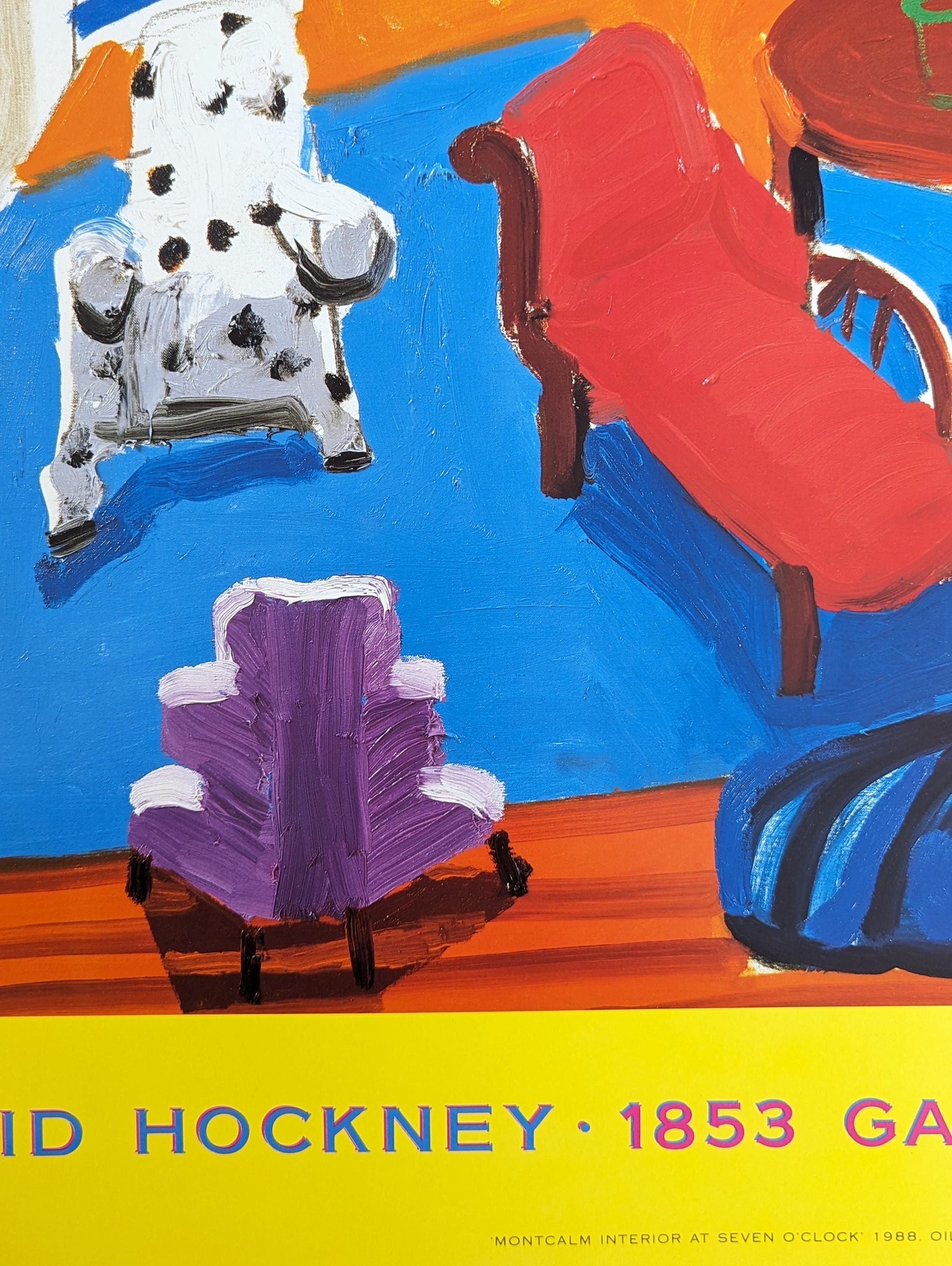 デンマーク限定！『デビッド・ホックニー』希少ポスター！現代アート