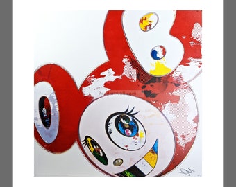 Takashi Murakami limited edition print And Then