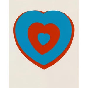 Marcel Duchamp exhibition poster Coeurs Volants