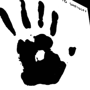 David Shrigley limited edition 12&quot; vinyl signed hand printed print artwork