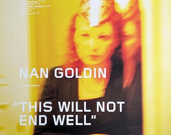 Original Nan Goldin Exhibition Poster - the Hug - Stunning Museum