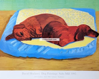 David Hockney vintage poster Fine Art Wall Print Wall Art Decor Home Office Modern Wall Decor Wall Art Stylish  Wall Decoration