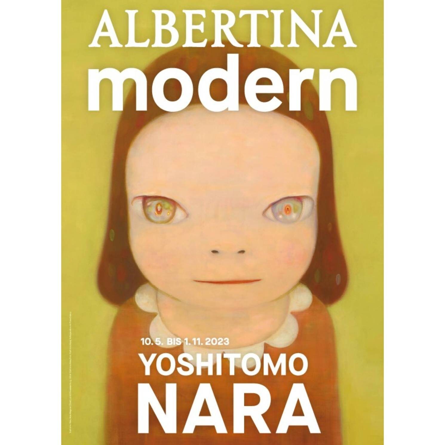 YOSHITOMO NARA + SIGNED PRINT FROM TOKYO