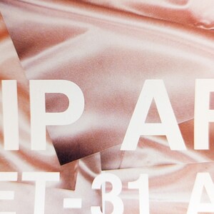 David Hockney Poster XVI RIP ARLES Theresa Russel original authentisches 1980er Jahre seltenes und Vintage Poster Bild 3