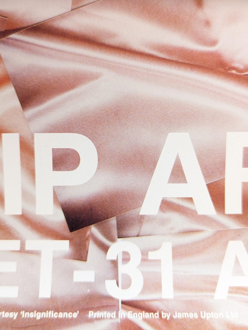 David Hockney Poster XVI RIP ARLES Theresa Russel original authentisches 1980er Jahre seltenes und Vintage Poster Bild 3