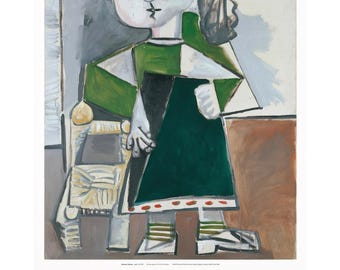 Picasso original exhibition poster Fine Art Wall Print Wall Art Decor Home Office Modern Wall Decor Wall Art Stylish Wall Decoration