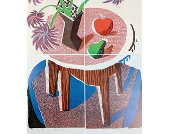 David Hockney Exhibition poster Fiesta 88 Authentic Fine Art Wall Print Wall Art Decor Home Office Modern Wall Decor