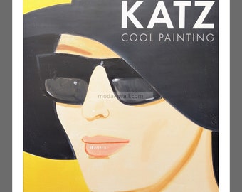 Alex Katz original exhibition poster Fine Art Wall Print Wall Art Decor Home Office Modern Wall Decor Wall Art Stylish Wall Decoration