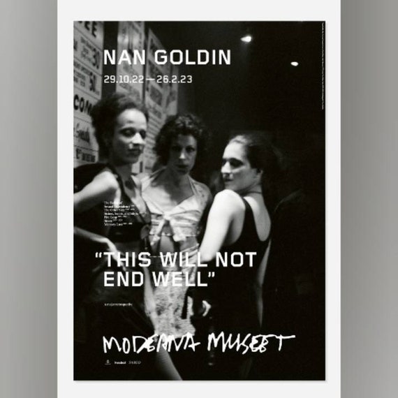 Nan Goldin Exhibition Poster Ivy and Susan - Etsy New Zealand