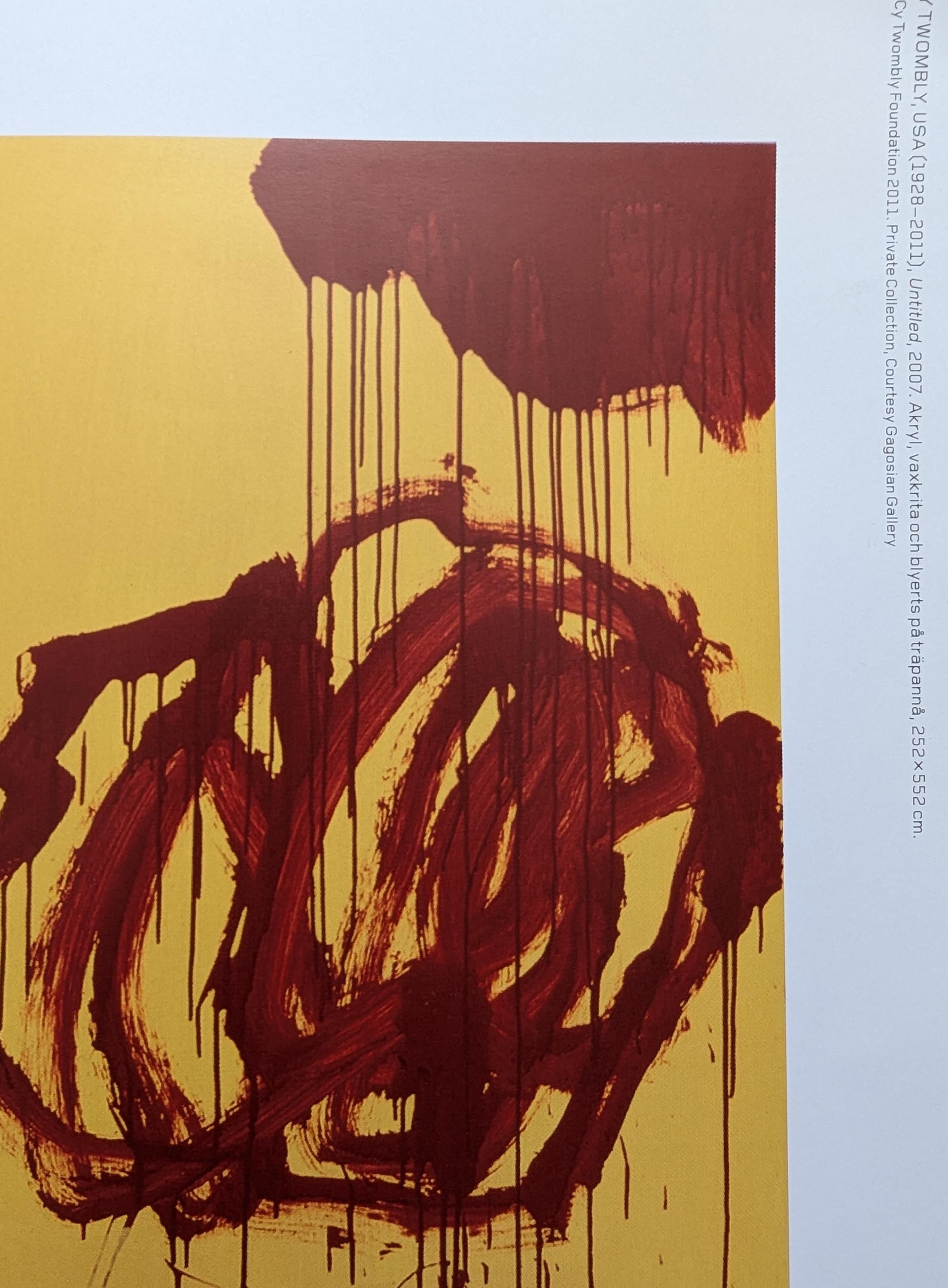 ポスター サイトゥオンブリー 無題 サイトゥオンブリー Cy Twombly