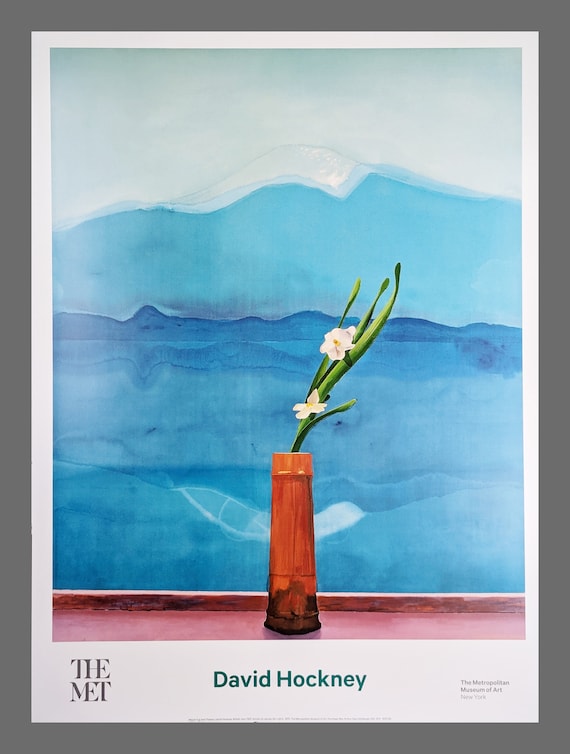デイヴィッド・ホックニー 展示会ポスター 1982年 デイヴィッド・ホックニー 展示会ポスター 1982年 デイヴィッド