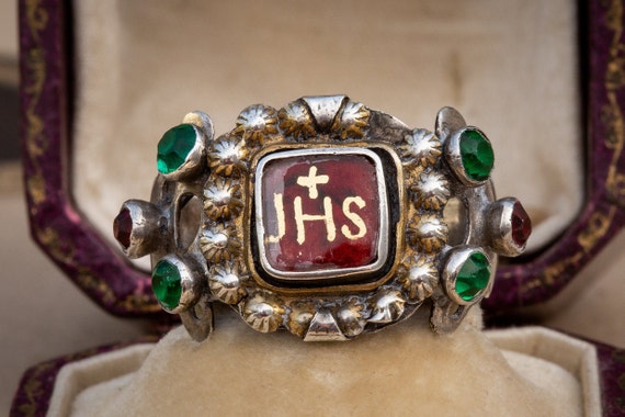 Victorian silver ring deals