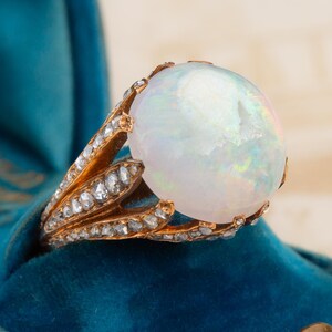 Antique Opal Ring 19th Century - Etsy