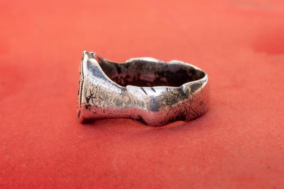 Signet Rings Nobility Late 15th-Century Silver Signet Ring of the Noble Duh… - Gem