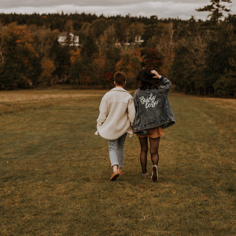 Bride To Be Iron-On for Bridal Jean Jackets