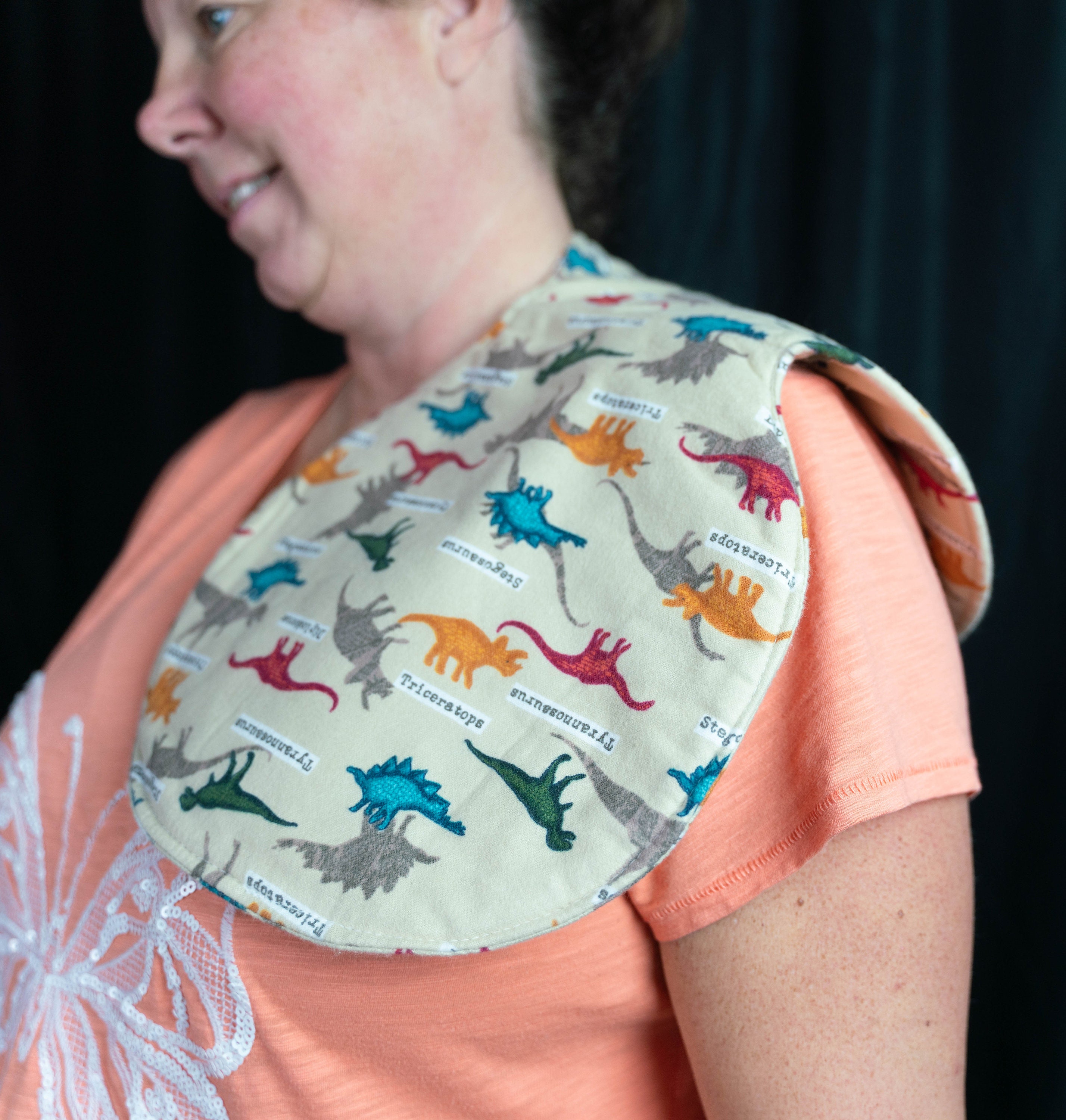 Baby Burp Cloth Baby Burpers Soft Flannel Shoulder Cloths Etsy Ireland