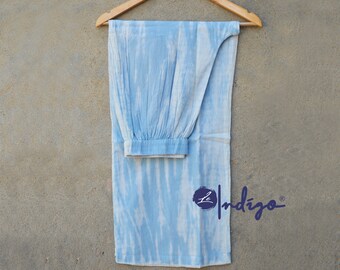 Loose tie dye elastic waist pants, wide leg customized boho pants, Tie dye women yoga trousers, gypsy boho hippie Pyjama LEP#05