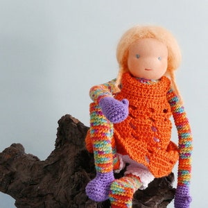 PDF Pattern Crochet Lijsjesdoll with jersey head