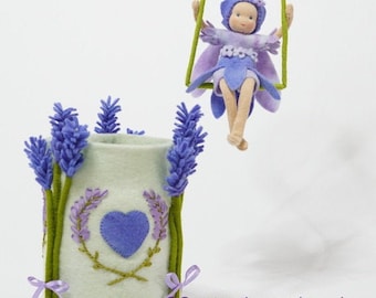 Patrón PDF Luz Lavanda y Columpio Lavanda