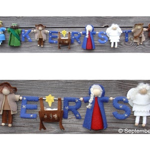 PDF Pattern Christmas Garland