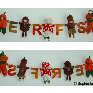 PDF Pattern Autumn Garland