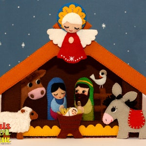 PDF Pattern Nativity Scene (Dutch and English download)