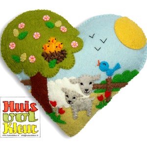 PDF Pattern Heart of Spring Around the Apple Tree