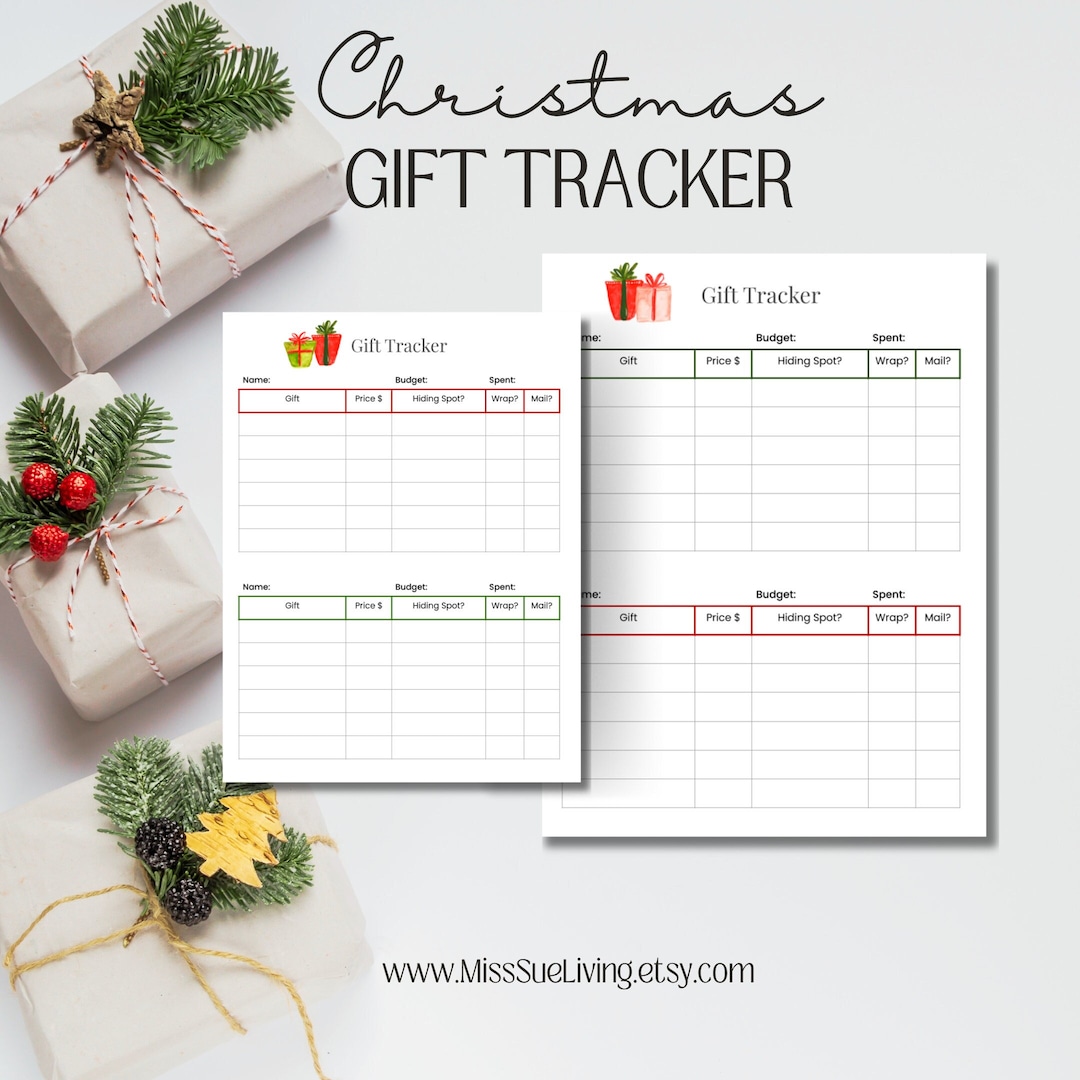 Christmas Gift Tracker Printable - Il 1080xN.5577277614 19gq