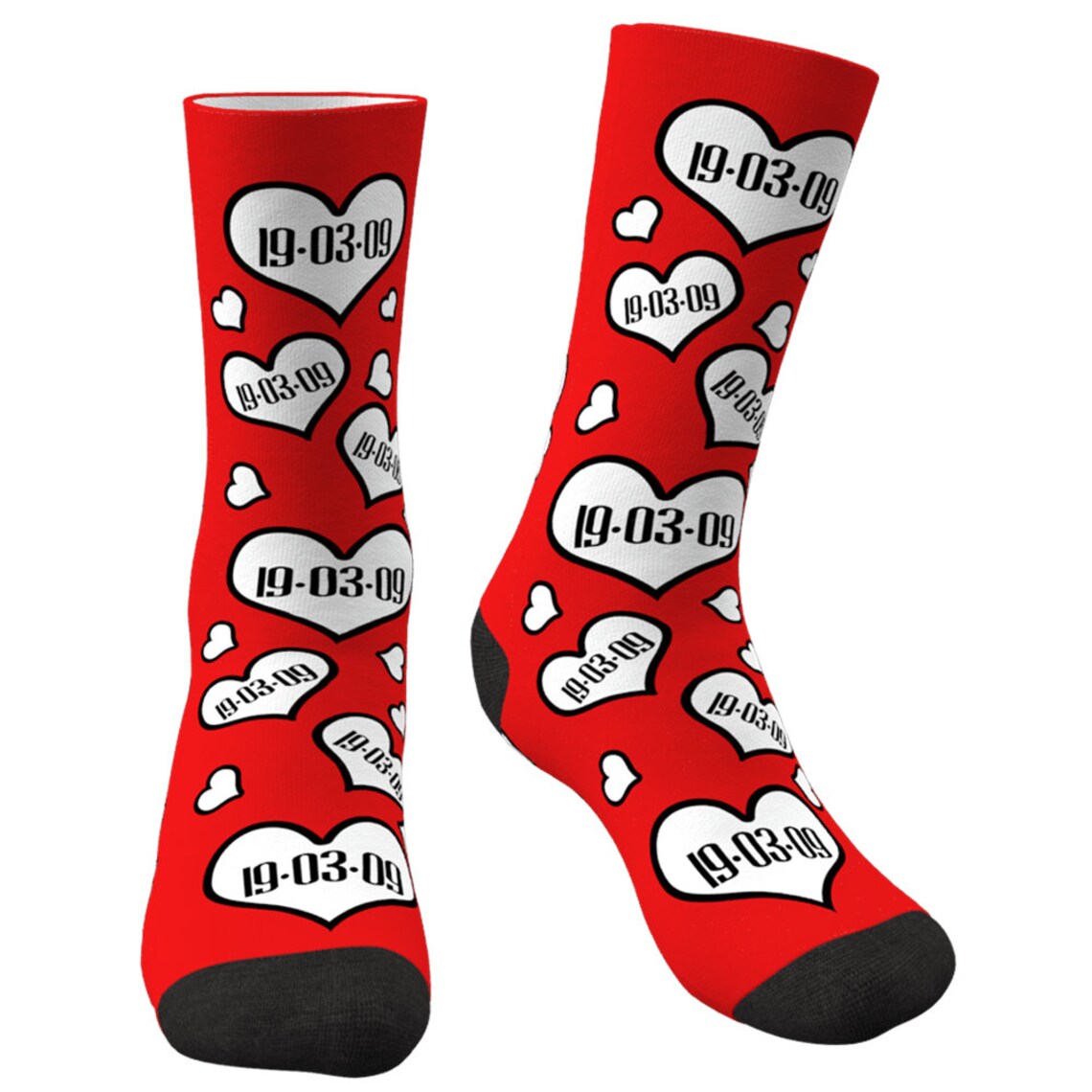Custom Lover Socks Personalized Printed Your Day Socks Etsy