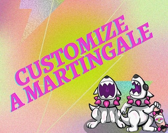Custom Spiked Martingale Dog Collar