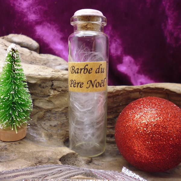 Barbe du Père Noel Flacon Magique Apothicaire