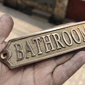 Door Label Toilet - Etsy