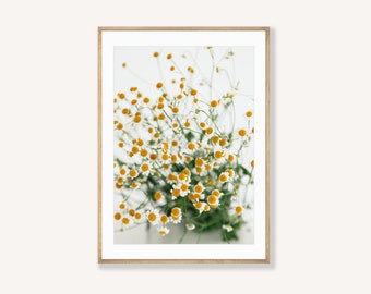 Citrus Bloom #4 Daisy Bouquet - Daisy decor - Yellow wall art photograph
