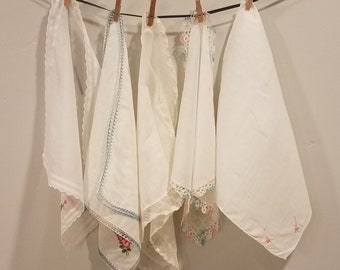 Embroidered Hankies