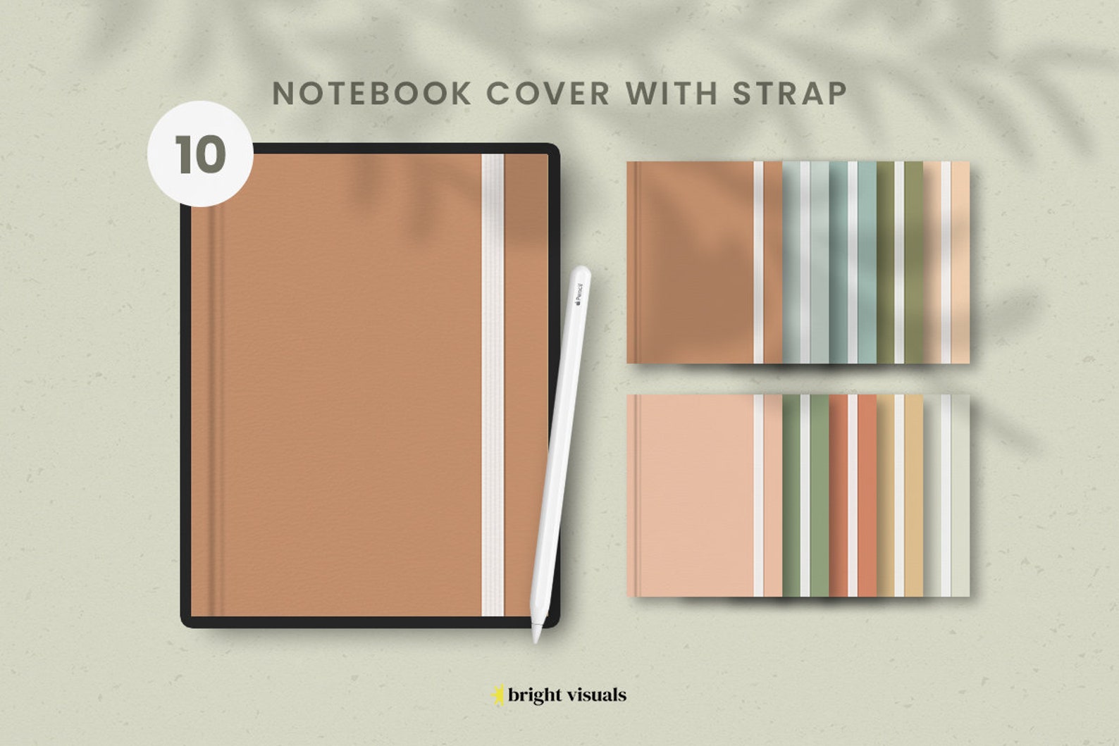 Digital Notebook Cover Minimal Digital Notebook Cover Boho Etsy