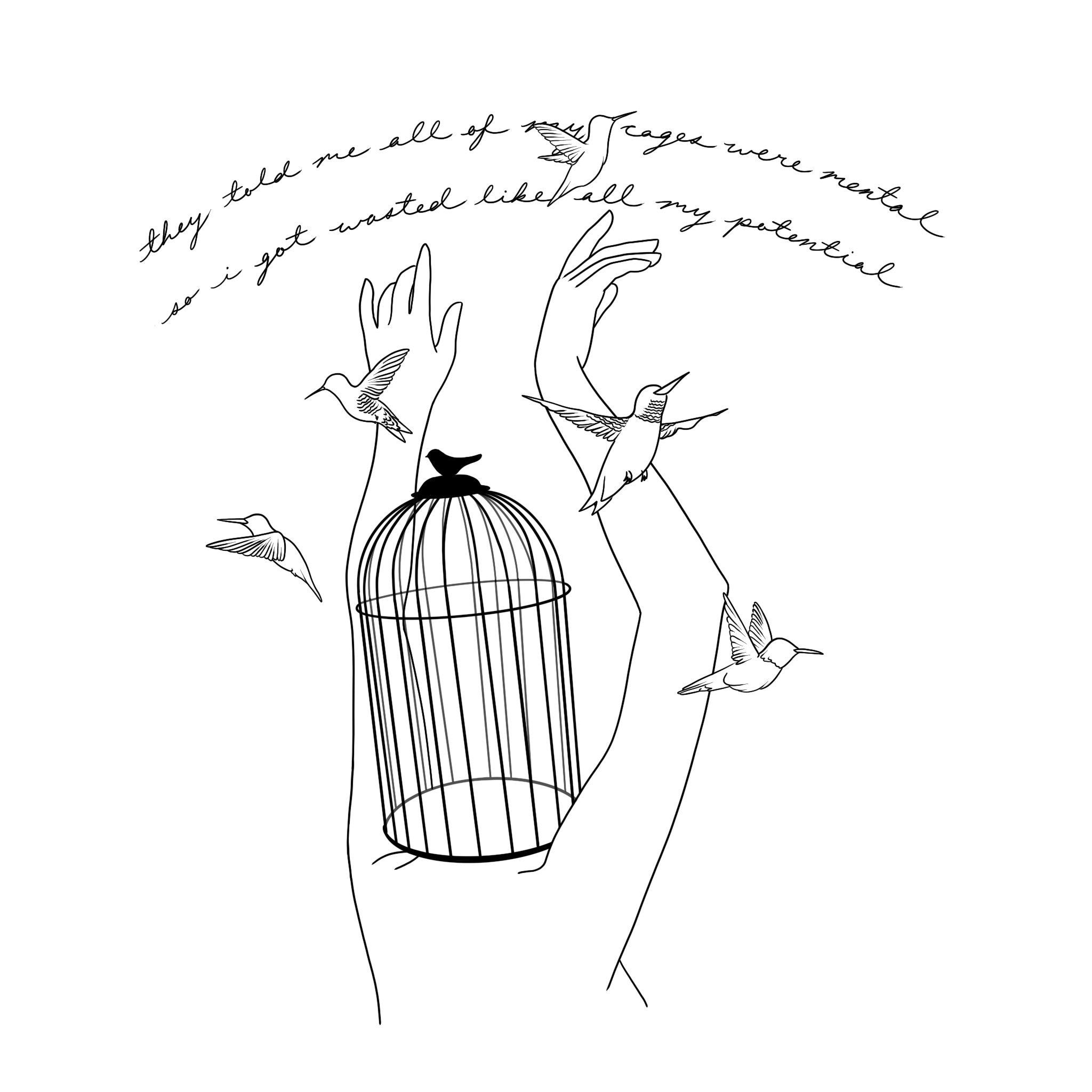 This Is Me Trying Tattoo Art