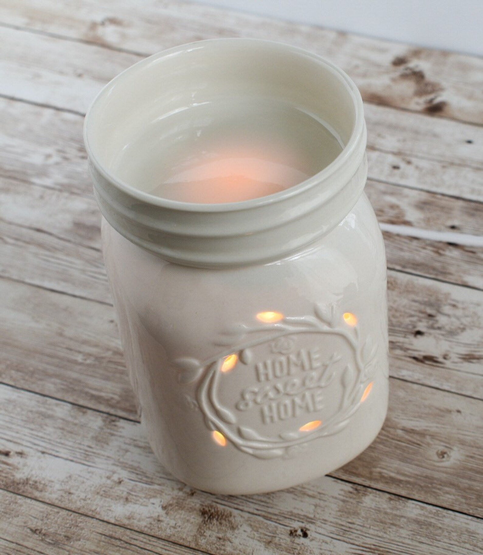 Electric Wax Warmer Home Sweet Home Highly Scented Wax Etsy