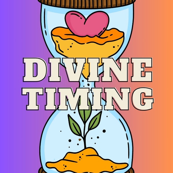 Divine Timing Oracle Cards Deck - Clarification Cards for timing