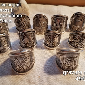 Anillos Hombre / mujer grabado a mano