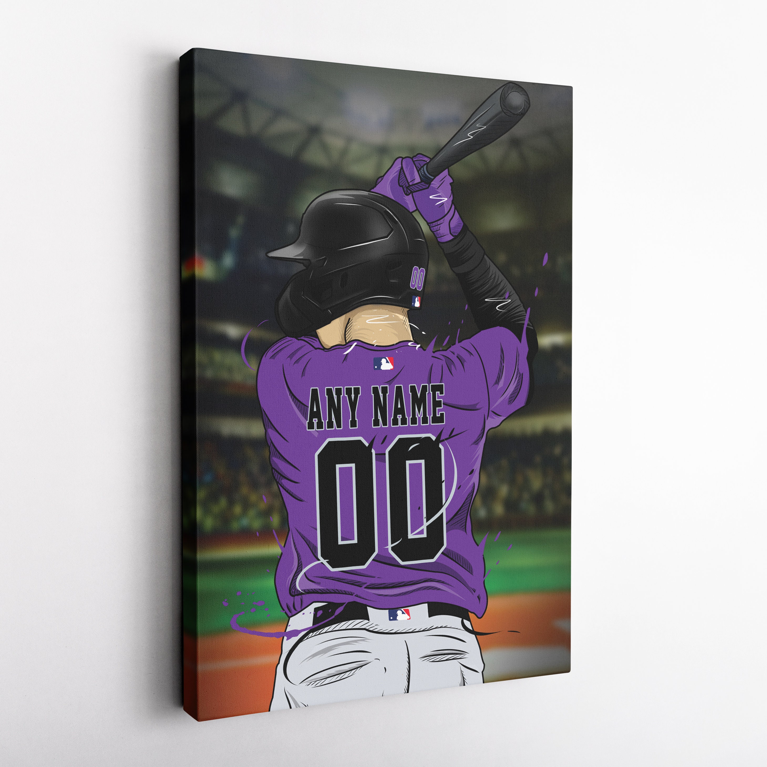 The best selling] Personalized Colorado Rockies Baseball All Over