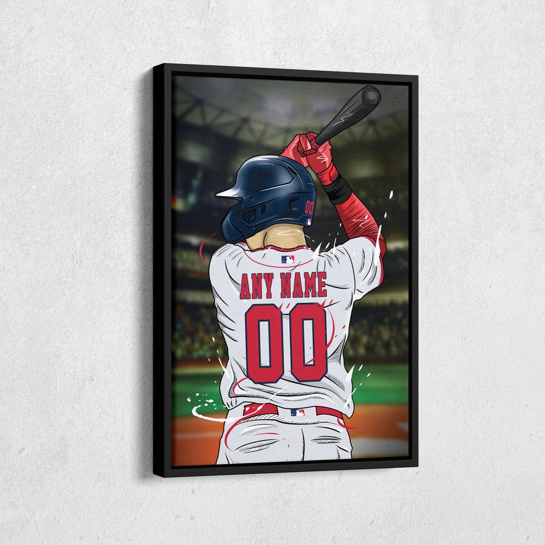 Boston Red Sox Jersey MLB Personalized Jersey Custom Name and Number