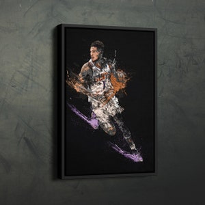 Phoenix Suns Into The Valley Verse Devin Booker Spider Man Across The  Spider Verse Style Home Decor Poster Canvas - Mugteeco