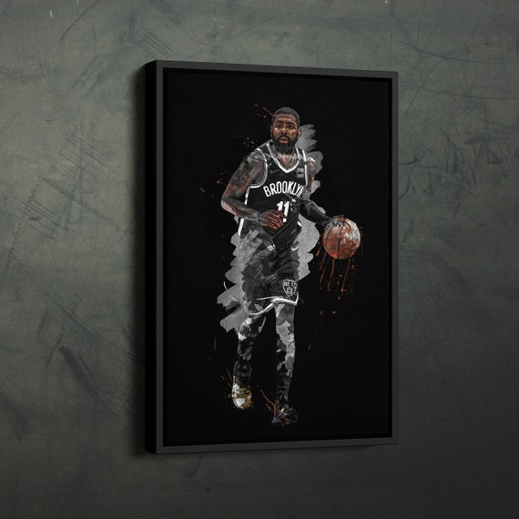 Kyrie Irving Back-To (Dallas) - Kyrie Irving - Posters and Art Prints