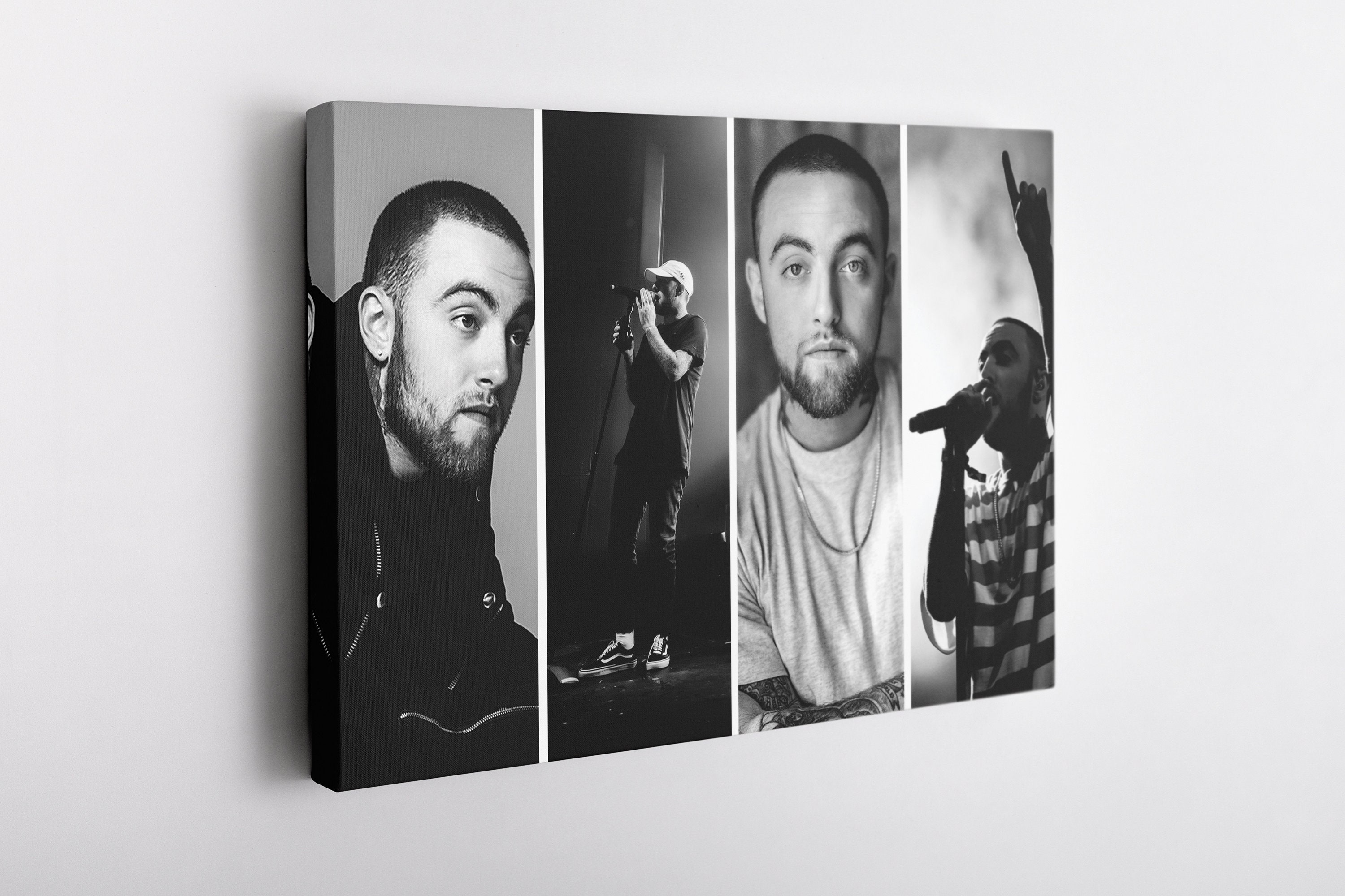 Mac Miller Frames Poster Rapper Hip Hop Canvas Unique Design - Etsy